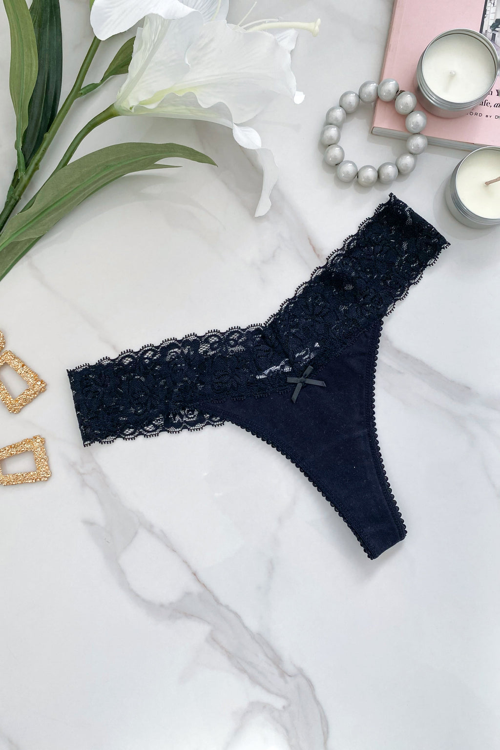 Emma Cotton Thong - 6 colours