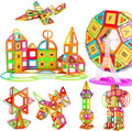 110 Piece Set Magnetic Building Blocks Kids Educational Fun Construction Toy Pack Block