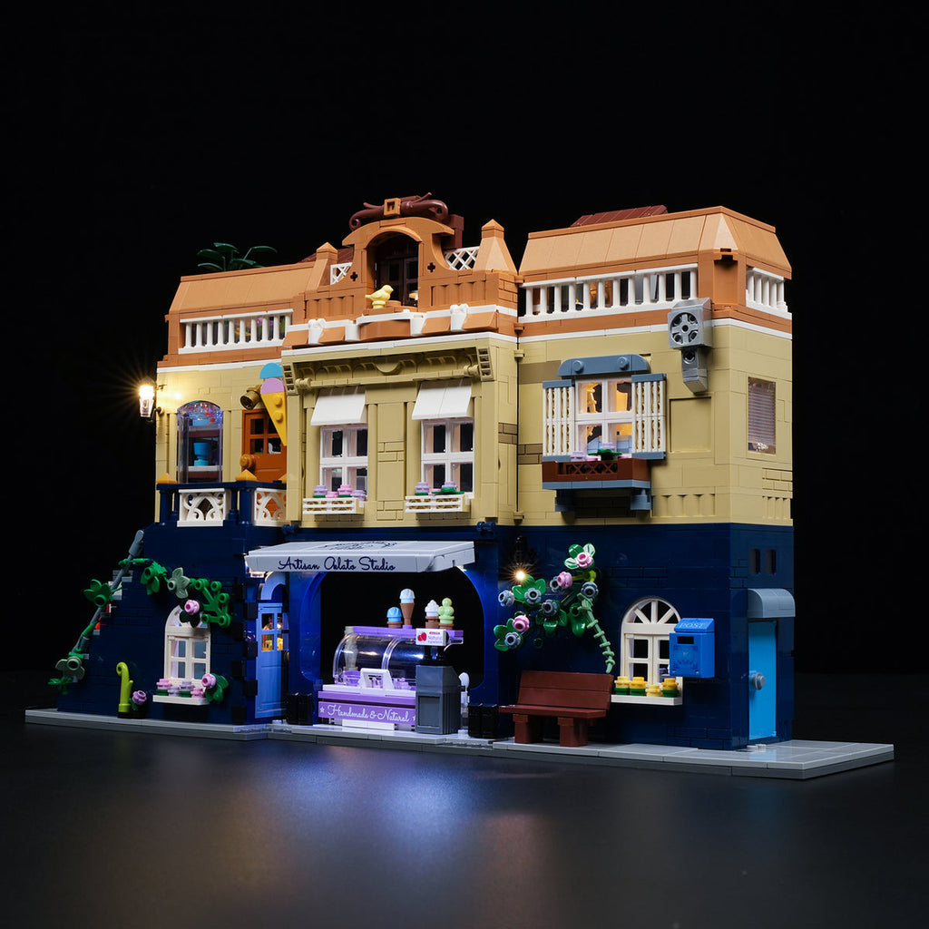 LUMIBRICKS - City Modular Gelato Store F9078