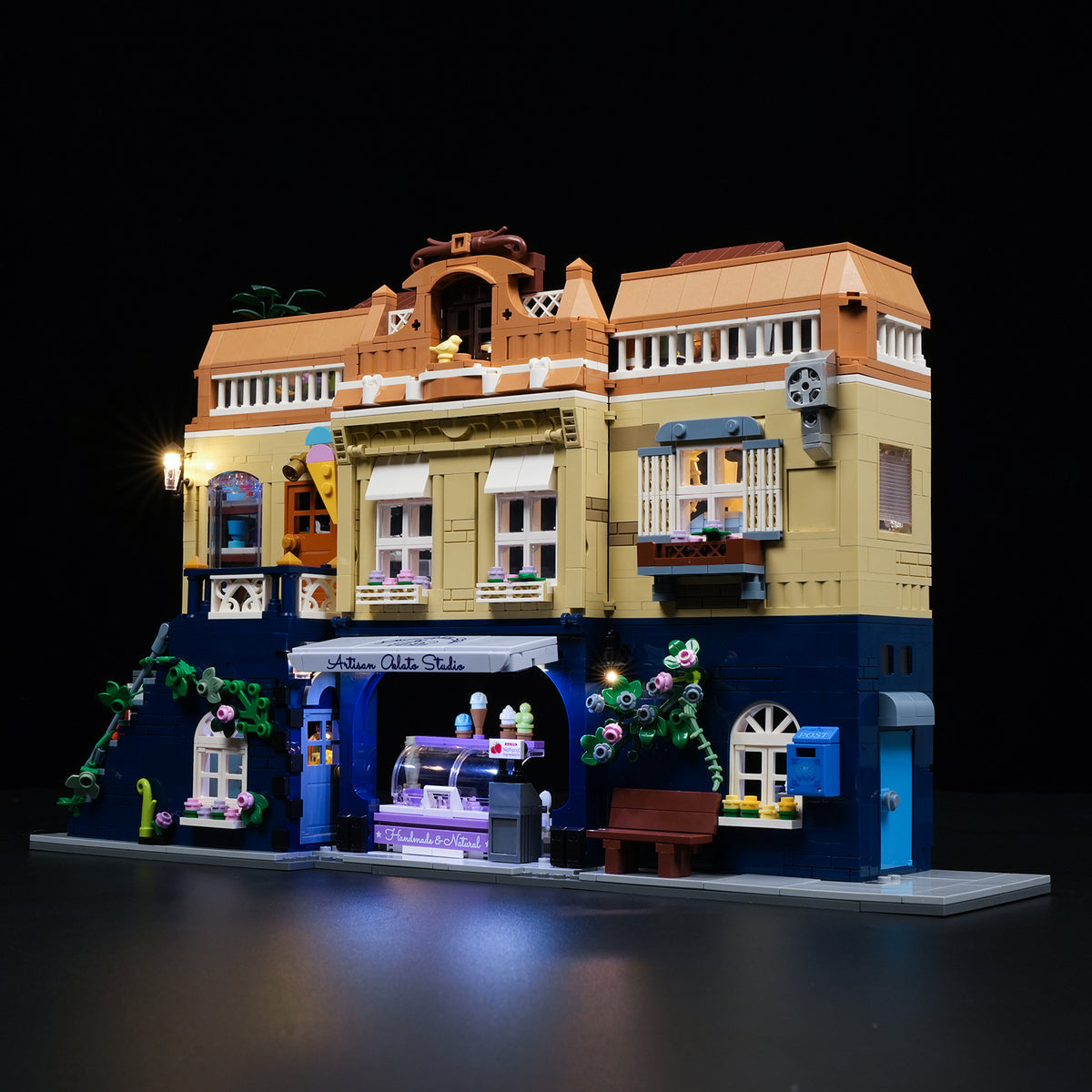 LUMIBRICKS - City Modular Gelato Store F9078
