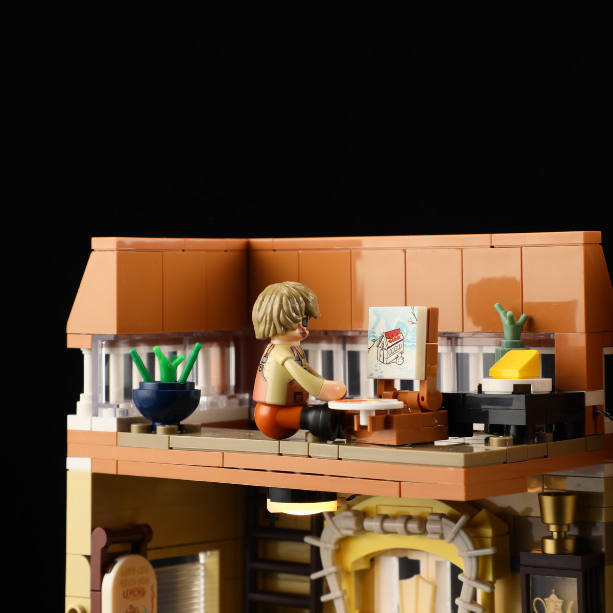 LUMIBRICKS - City Modular Gelato Store F9078