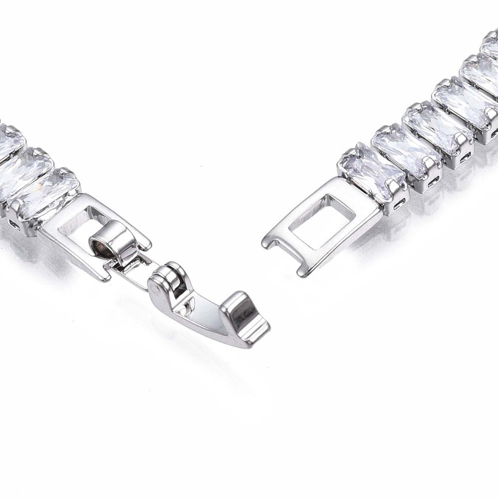 Cubic Zirconia Classic Tennis Bracelet