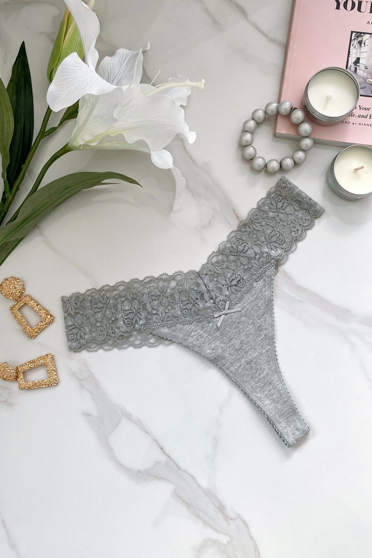 Emma Cotton Thong - 6 colours