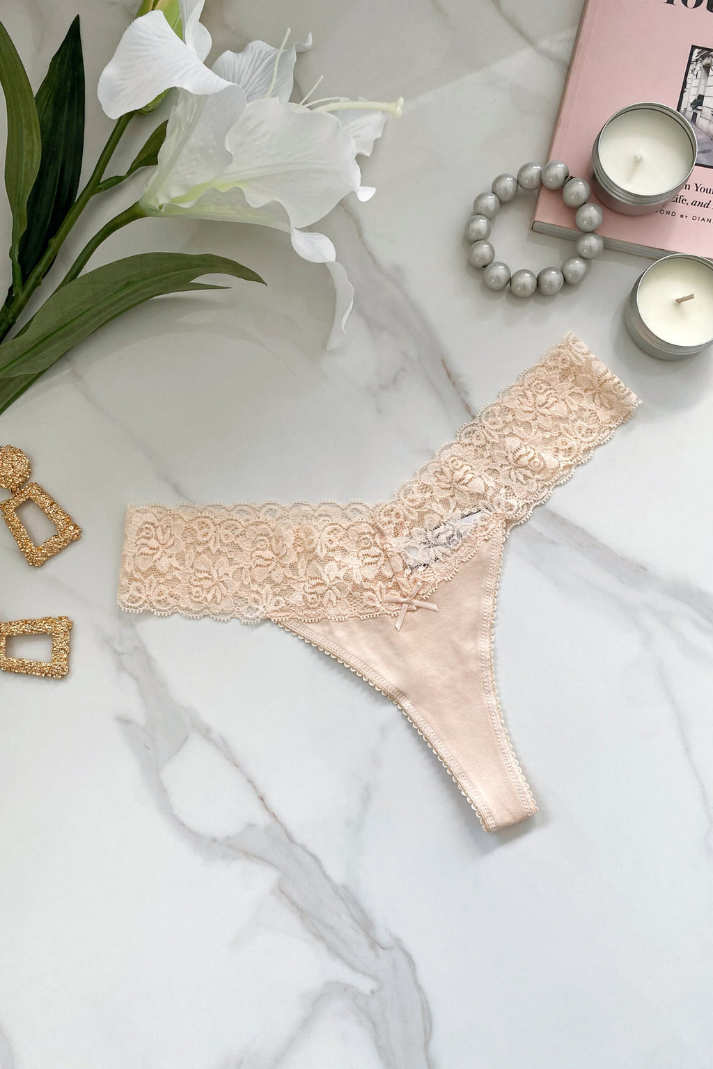 Emma Cotton Thong - 6 colours