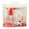 Hello Kitty 4PCS Travel Bottles Set Portable Refillable Toiletry Kit Shampoo Lotion Spray Bottle Cosmetic Containers for Women