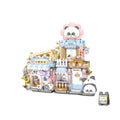 LOZ MR. PA Xiaoba Flower Shop Panda House 7202