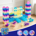 Soft Sensory Building Blocks Set for Kids Squeeze Stretch Squish Construction Bricks Creative Educational Toddler Toy