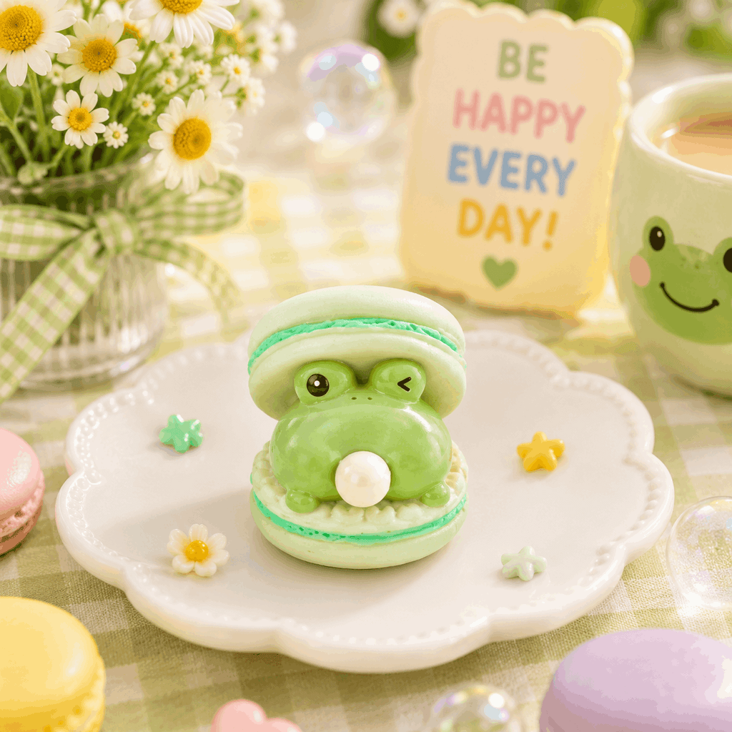 Cute Animal Bubble Macaron Fidget Toy | Squishy Stress Relief Squeeze Toy