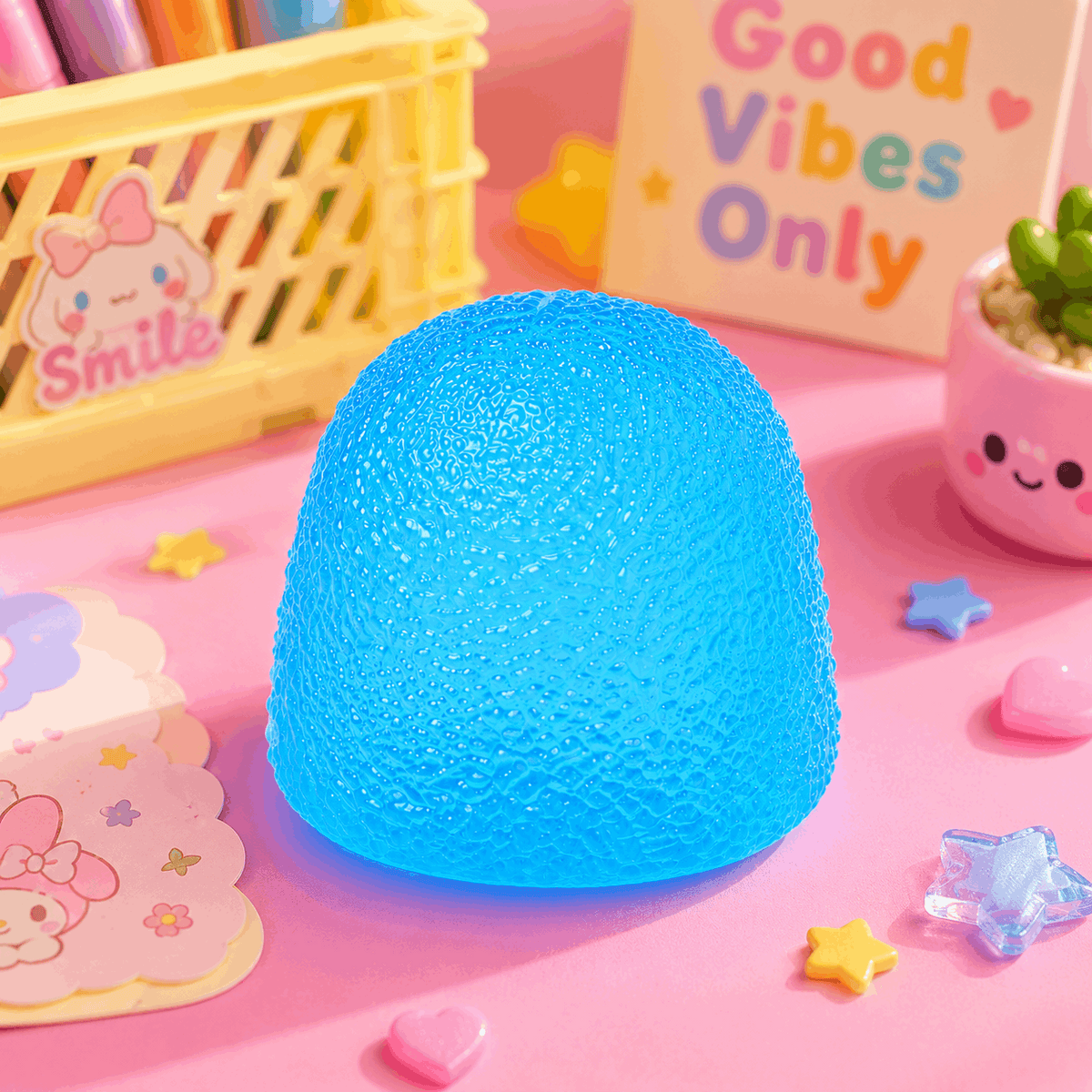 Gumdrop Maltose Squishy Stress Ball | Soft Sensory Fidget & Stress Relief Toy