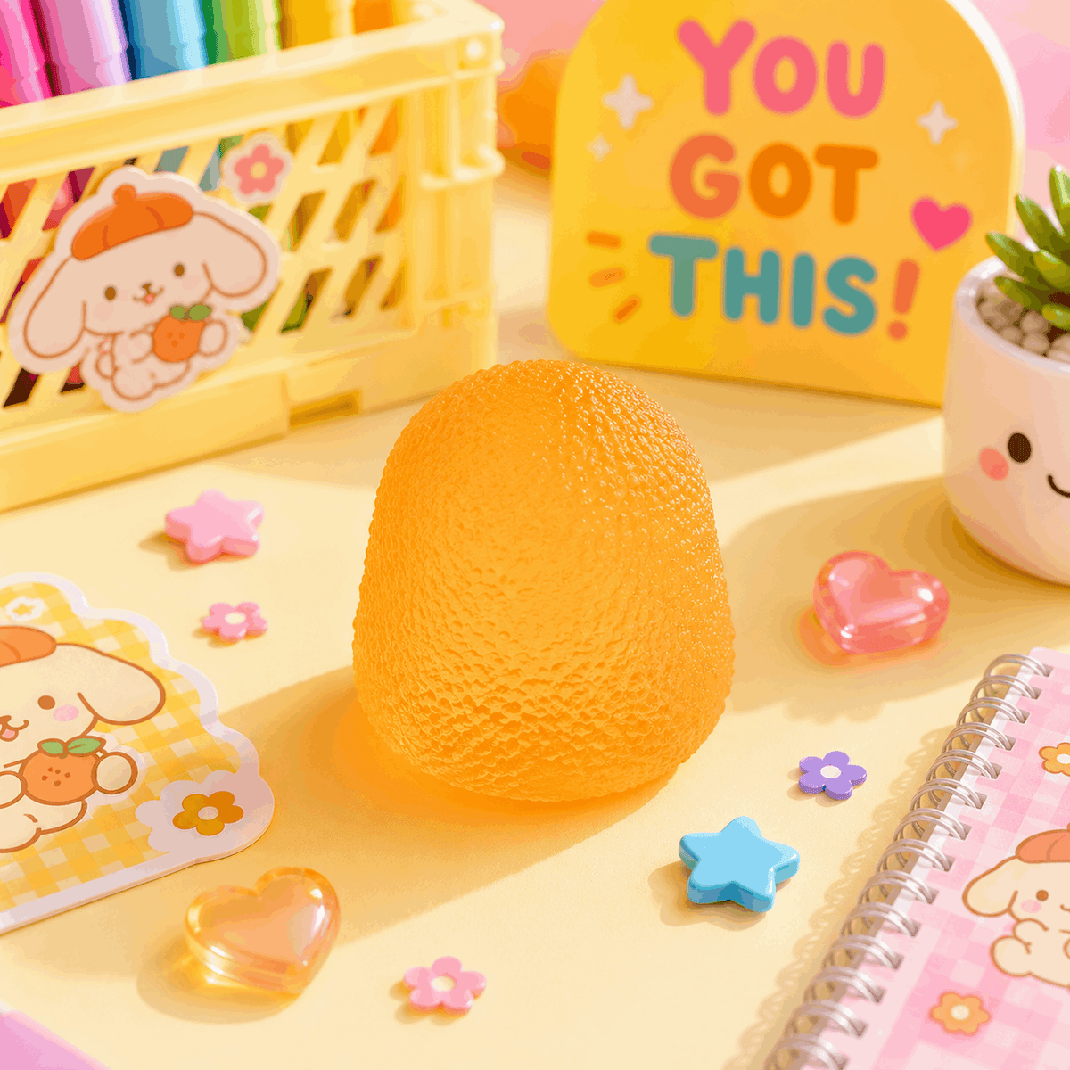 Gumdrop Maltose Squishy Stress Ball | Soft Sensory Fidget & Stress Relief Toy