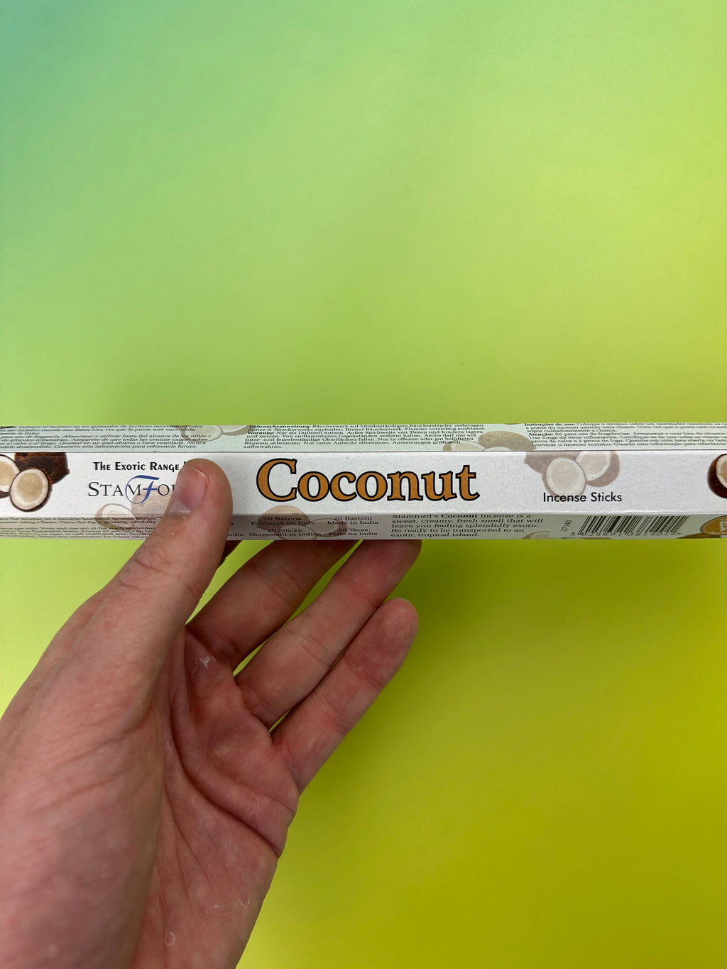 Coconut incense sticks