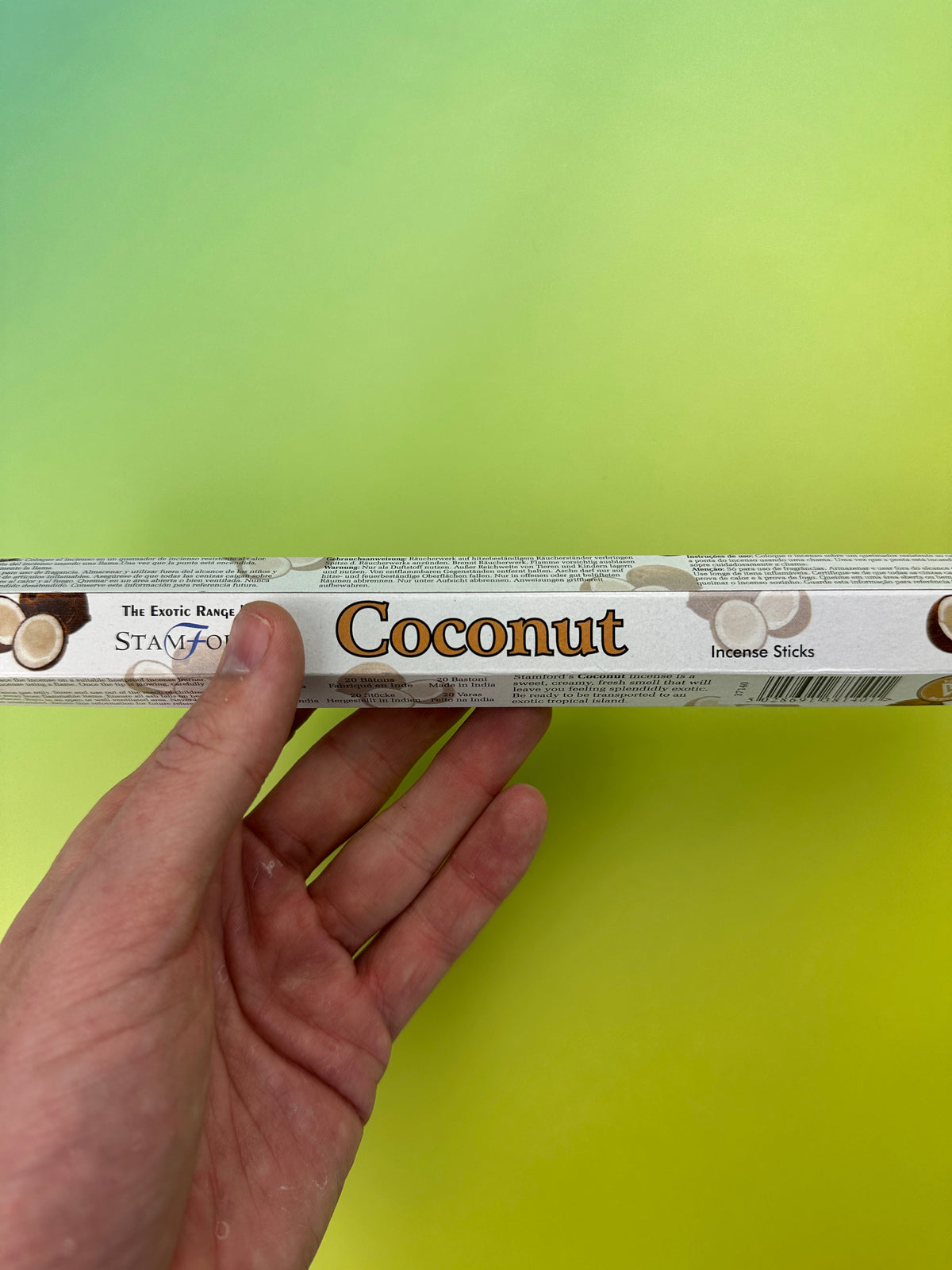 Coconut incense sticks