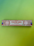 Positive vibes, satya incense sticks