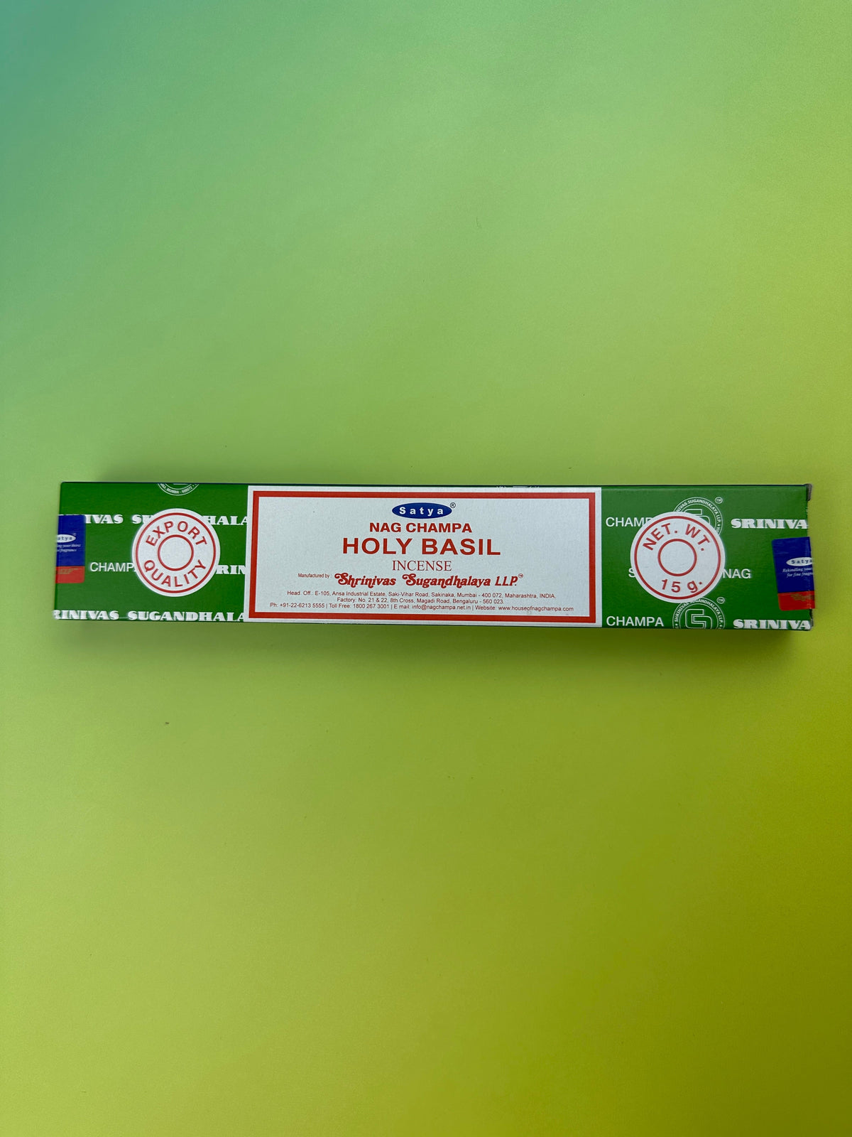 Holy basil, satya incense sticks
