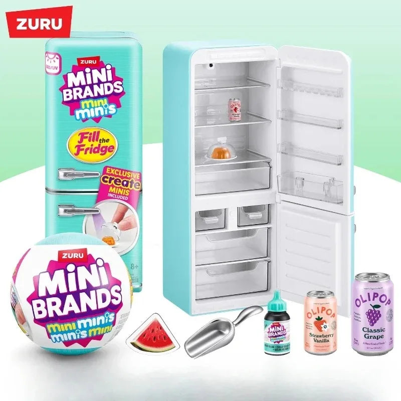 Mini Refrigerator Surprises Fans. Your Brand Lists Mini Food Blind Box, Mysterious Toy Collection Accessories. Blind Boxes