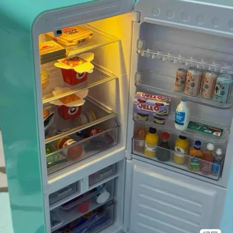 Mini Refrigerator Surprises Fans. Your Brand Lists Mini Food Blind Box, Mysterious Toy Collection Accessories. Blind Boxes