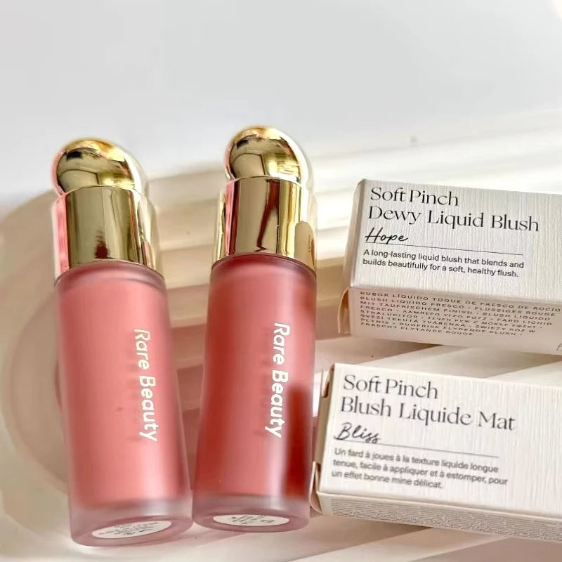 Rare Beauty Soft Pinch Liquid Blush Silky and Glide On Smooth Long Lasting Plump Happy Joy Lucky Love Blush Seamless Dewy Makeup