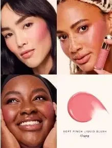RARE BEAUTY Liquid Blush Bliss Butter Moisturizer Lipstick Lip Balm Friendly Contour Stick Always Sunny Easy‑to‑apply Eyeshadow