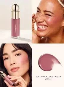 RARE BEAUTY Liquid Blush Bliss Butter Moisturizer Lipstick Lip Balm Friendly Contour Stick Always Sunny Easy‑to‑apply Eyeshadow