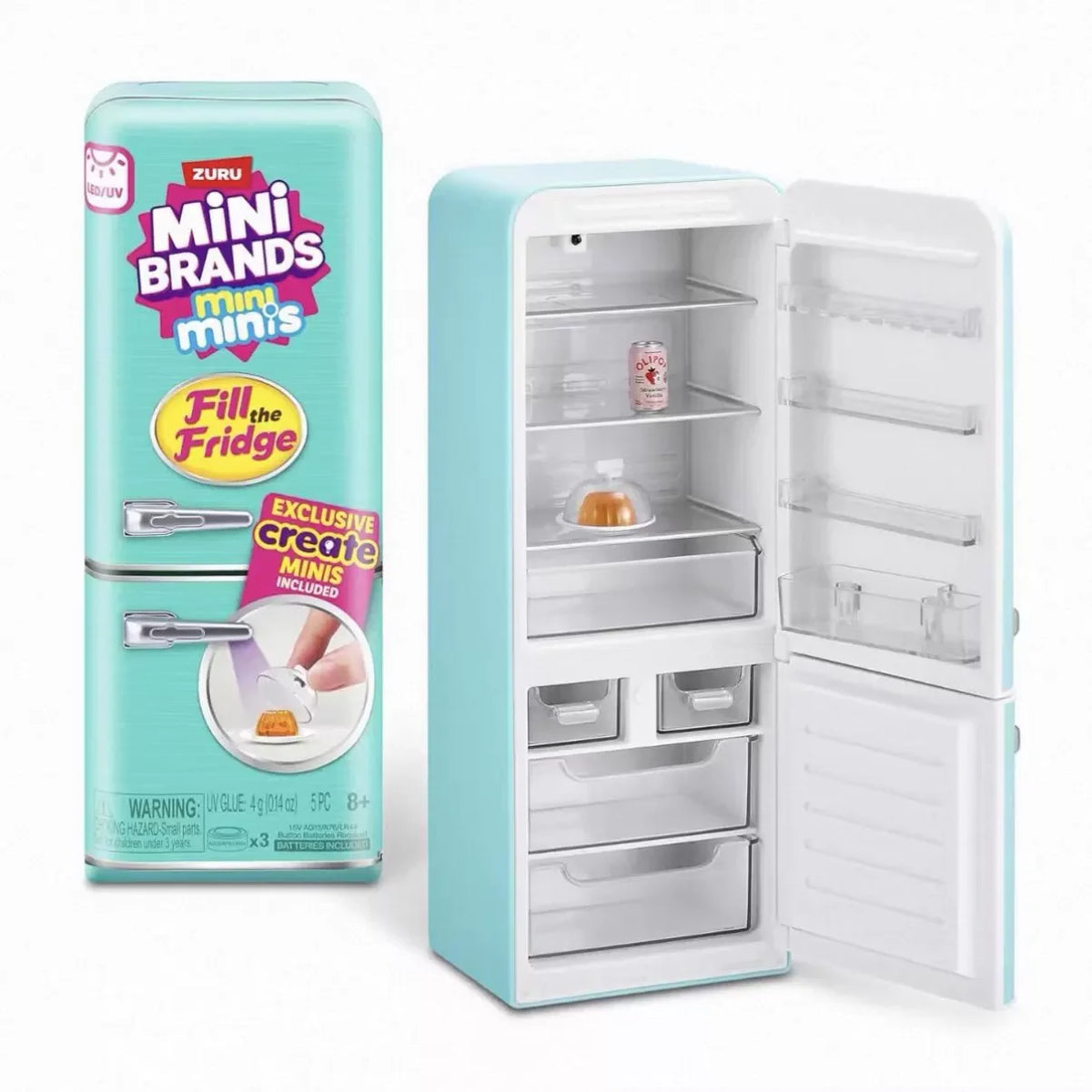 Genuine Mini Refrigerator Set Mini Brands Ball Series Blind Box For Role Play Home Trends Miniature Toy Children's Day Cute gift