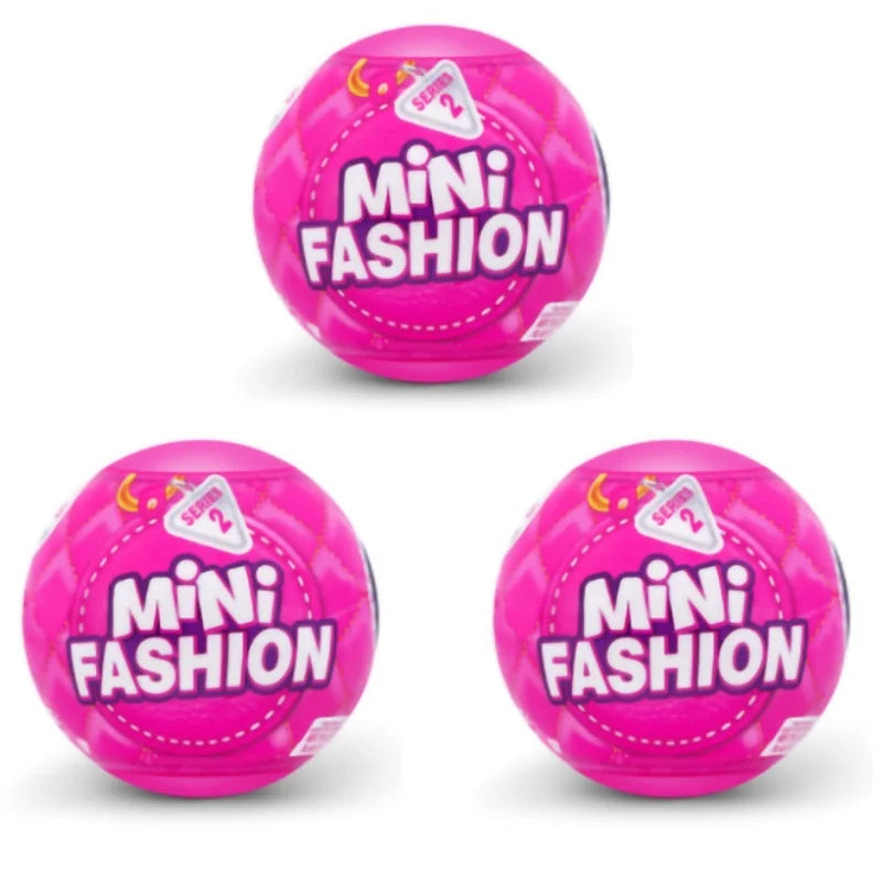 New Minifashion Doll Mini Brands Fashion Series Capsule Holiday Gift For Girls Mini Bag Perfume Cosmetics Toys Gift