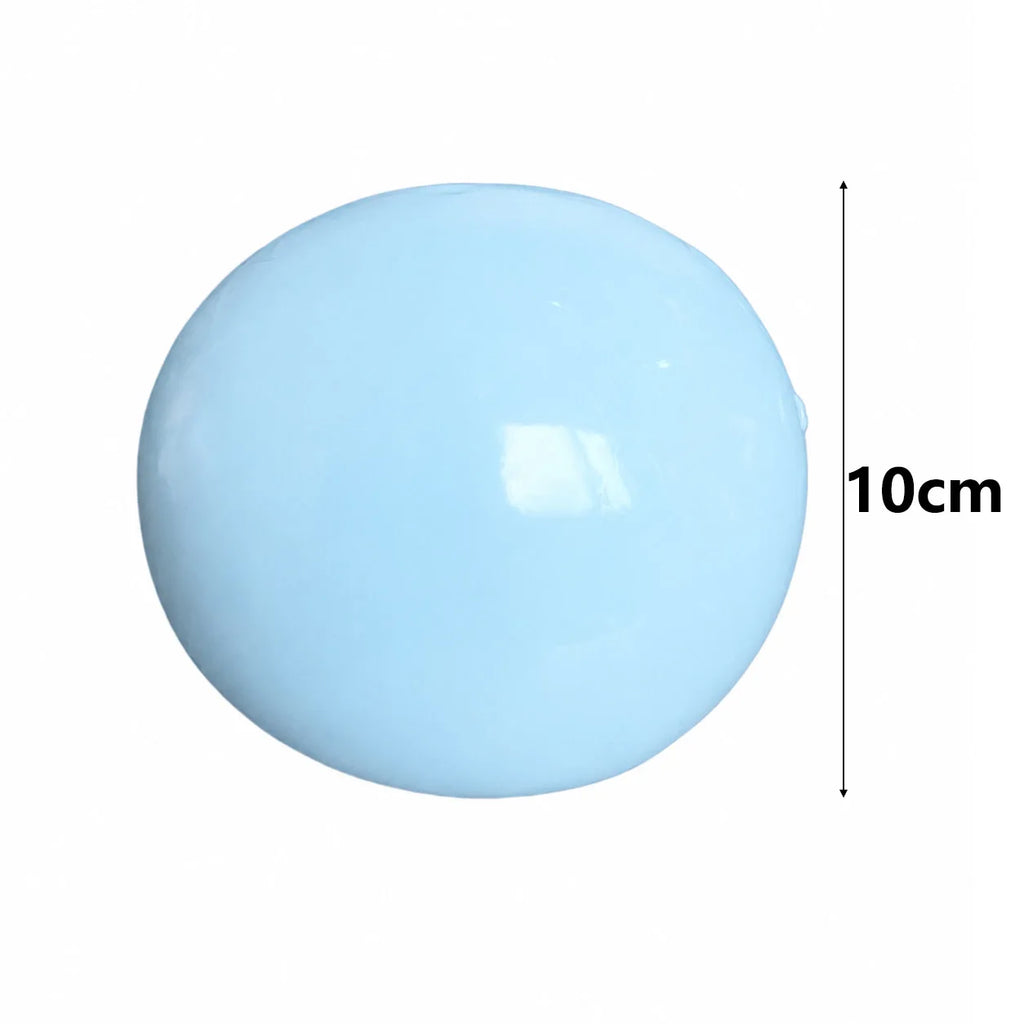 Jumbo 10cm Fluid Cheese Squishy Ball Giant Slow Rising Soft Cheese Stress Relief Fidget Squeeze Sensory Toy for Adults Kids