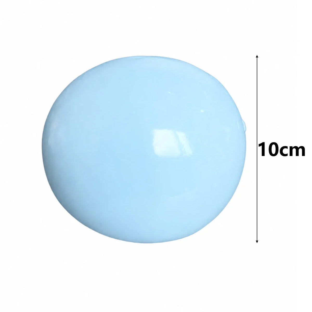 Jumbo 10cm Fluid Cheese Squishy Ball Giant Slow Rising Soft Cheese Stress Relief Fidget Squeeze Sensory Toy for Adults Kids