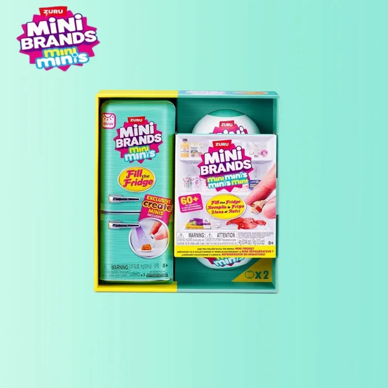 Mini Refrigerator Surprises Fans. Your Brand Lists Mini Food Blind Box, Mysterious Toy Collection Accessories. Blind Boxes