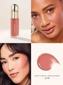 RARE BEAUTY Liquid Blush Bliss Butter Moisturizer Lipstick Lip Balm Friendly Contour Stick Always Sunny Easy‑to‑apply Eyeshadow