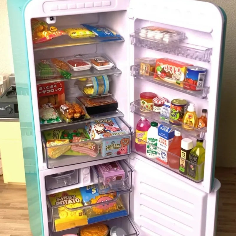 Genuine Mini Refrigerator Set Mini Brands Ball Series Blind Box For Role Play Home Trends Miniature Toy Children's Day Cute gift