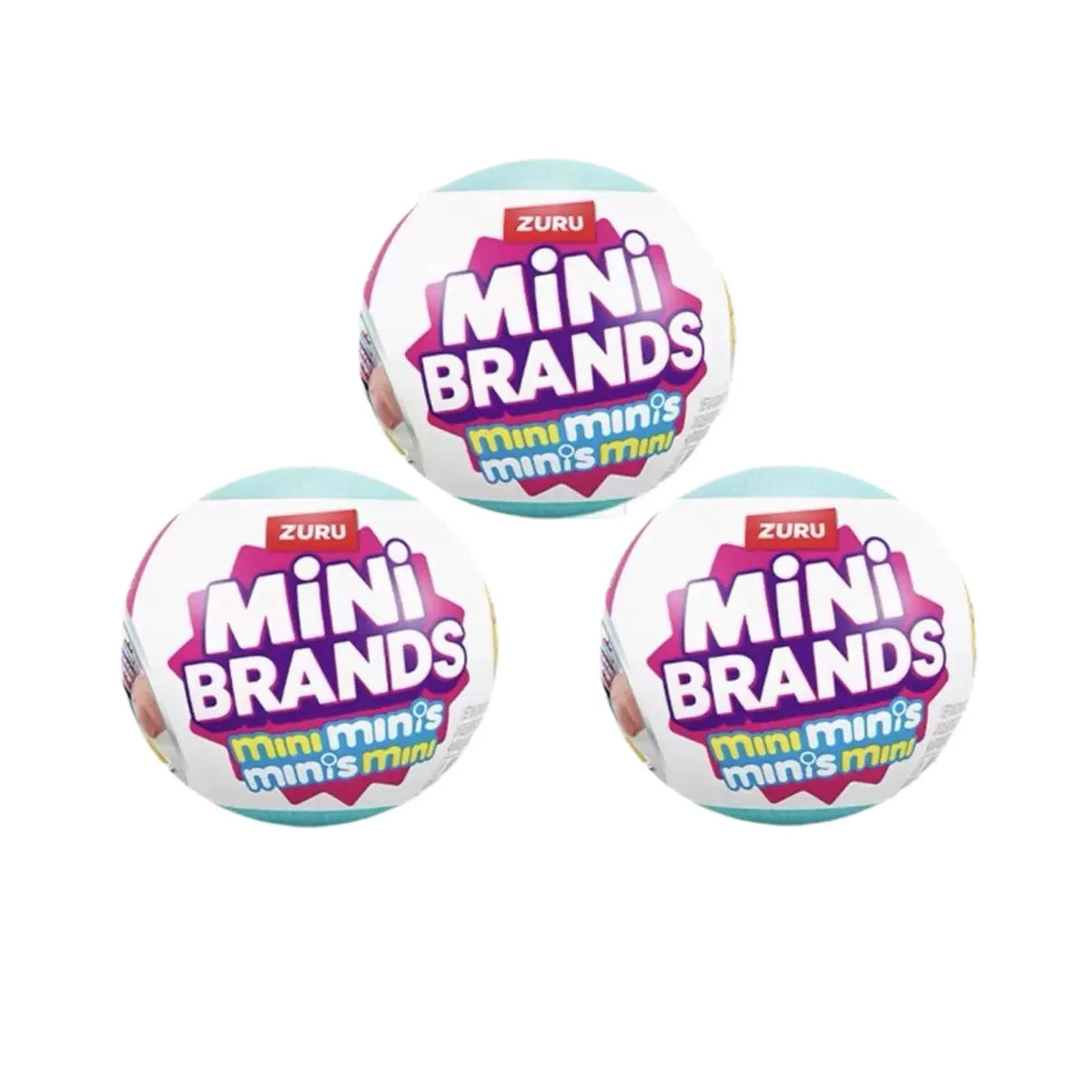 Genuine Mini Refrigerator Set Mini Brands Ball Series Blind Box For Role Play Home Trends Miniature Toy Children's Day Cute gift