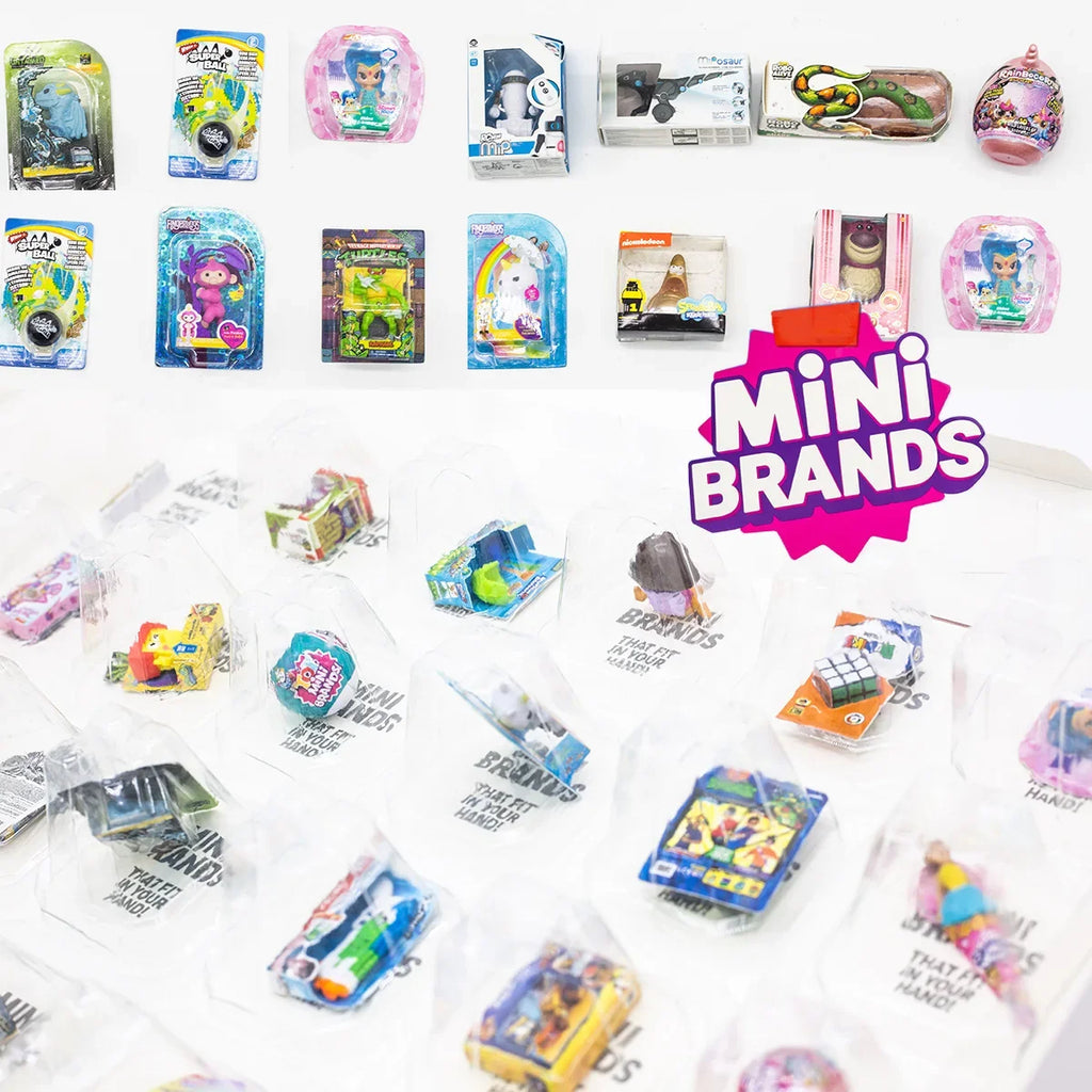 Mini Brands Capsule toy. Gacha Collect Micro Miniature Supermarket Shopping Mystery Blind Box Surprise Figurine Rare Kids Gift