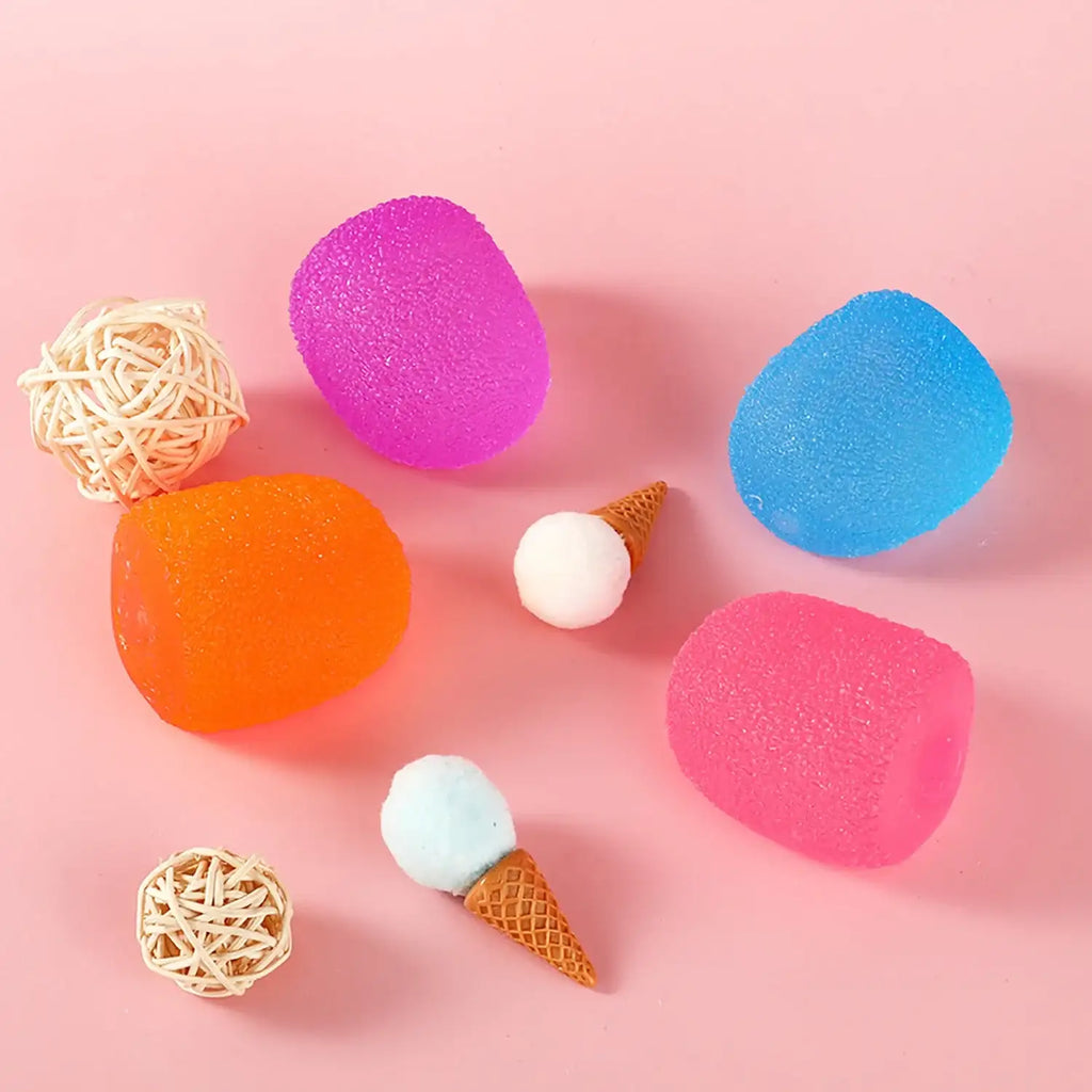 Gumdrop Maltose Squishy Stress Ball | Soft Sensory Fidget & Stress Relief Toy