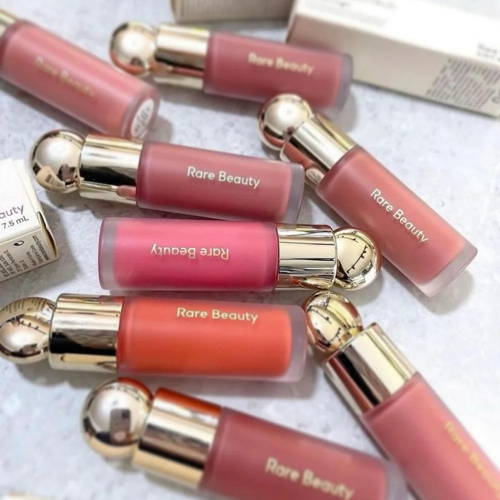 Rare Beauty Soft Pinch Liquid Blush Silky and Glide On Smooth Long Lasting Plump Happy Joy Lucky Love Blush Seamless Dewy Makeup