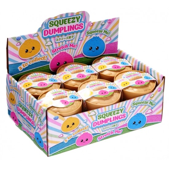 Squeezy Dumplings Bao Bun Squishy Toy