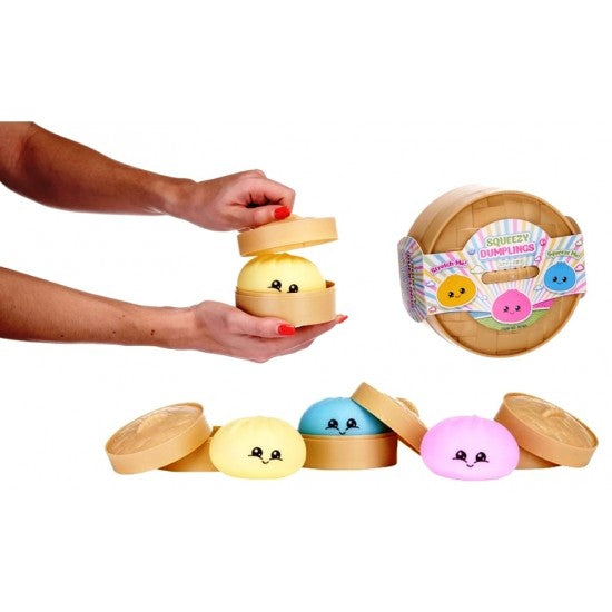 Squeezy Dumplings Bao Bun Squishy Toy